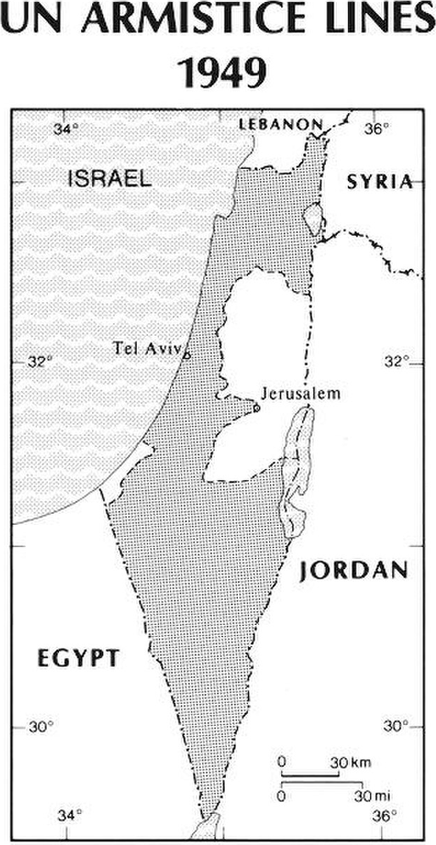 Armistice Lines, 1949